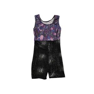Girls Activewear Leotard Gymnastics Cheer Dance Size 140